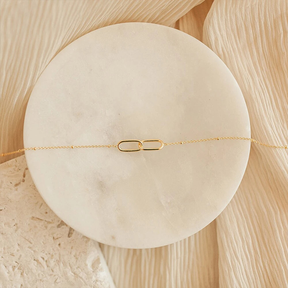 INFINITY HALSBAND GULD/SILVER