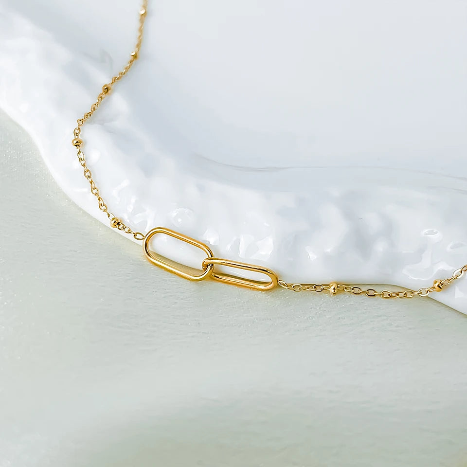 INFINITY HALSBAND GULD/SILVER