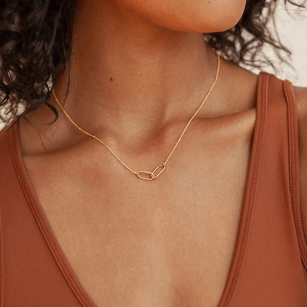 INFINITY HALSBAND GULD/SILVER