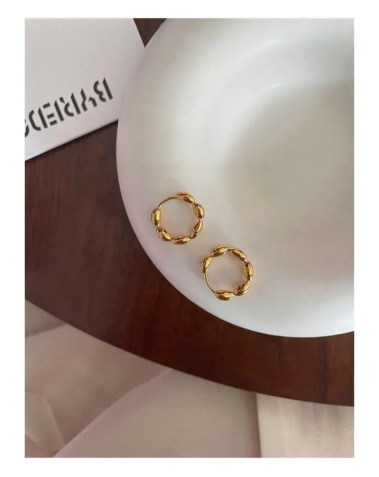 ELYSIAN HOOPS ÖRHÄNGEN GULD/SILVER