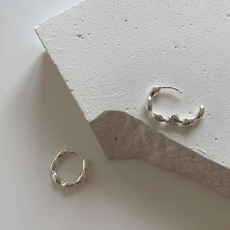 ELYSIAN HOOPS ÖRHÄNGEN GULD/SILVER