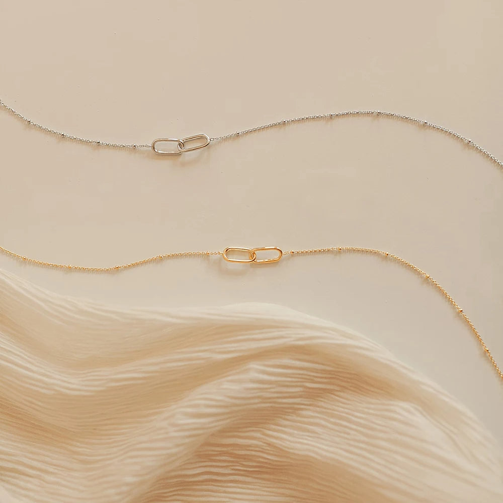 INFINITY HALSBAND GULD/SILVER