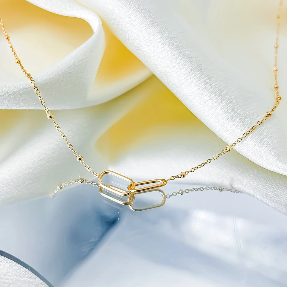 INFINITY HALSBAND GULD/SILVER