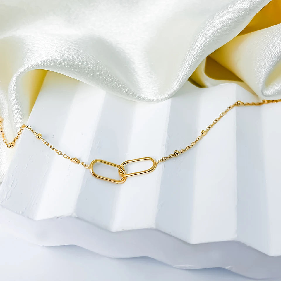 INFINITY HALSBAND GULD/SILVER