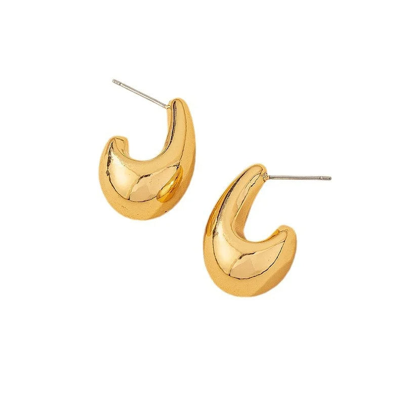 LUXE DROP ÖRHÄNGE GULD/SILVER